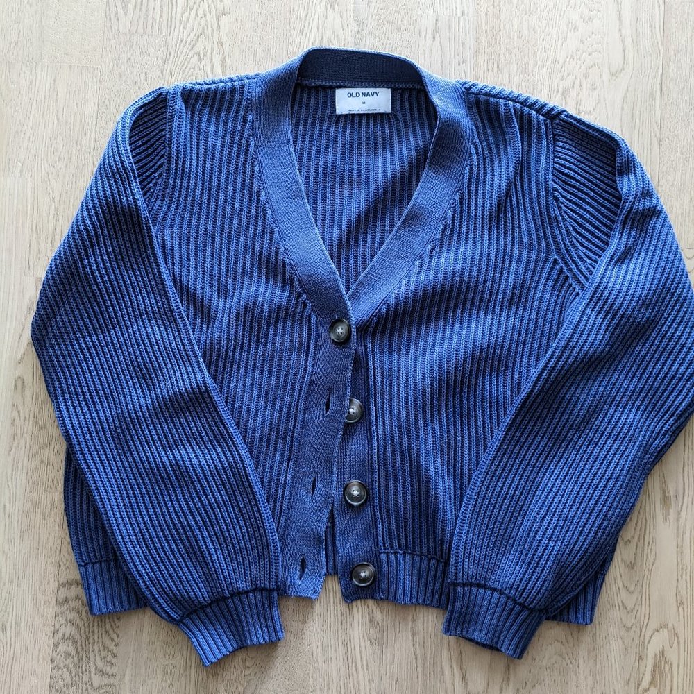 Old Navy cropped cardigan M